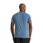 Free Fly Apparel 01. MENS APPAREL - MENS SS SHIRTS - MENS SS ACTIVE Men's Elevate Lightweight Tee BLUESTONE