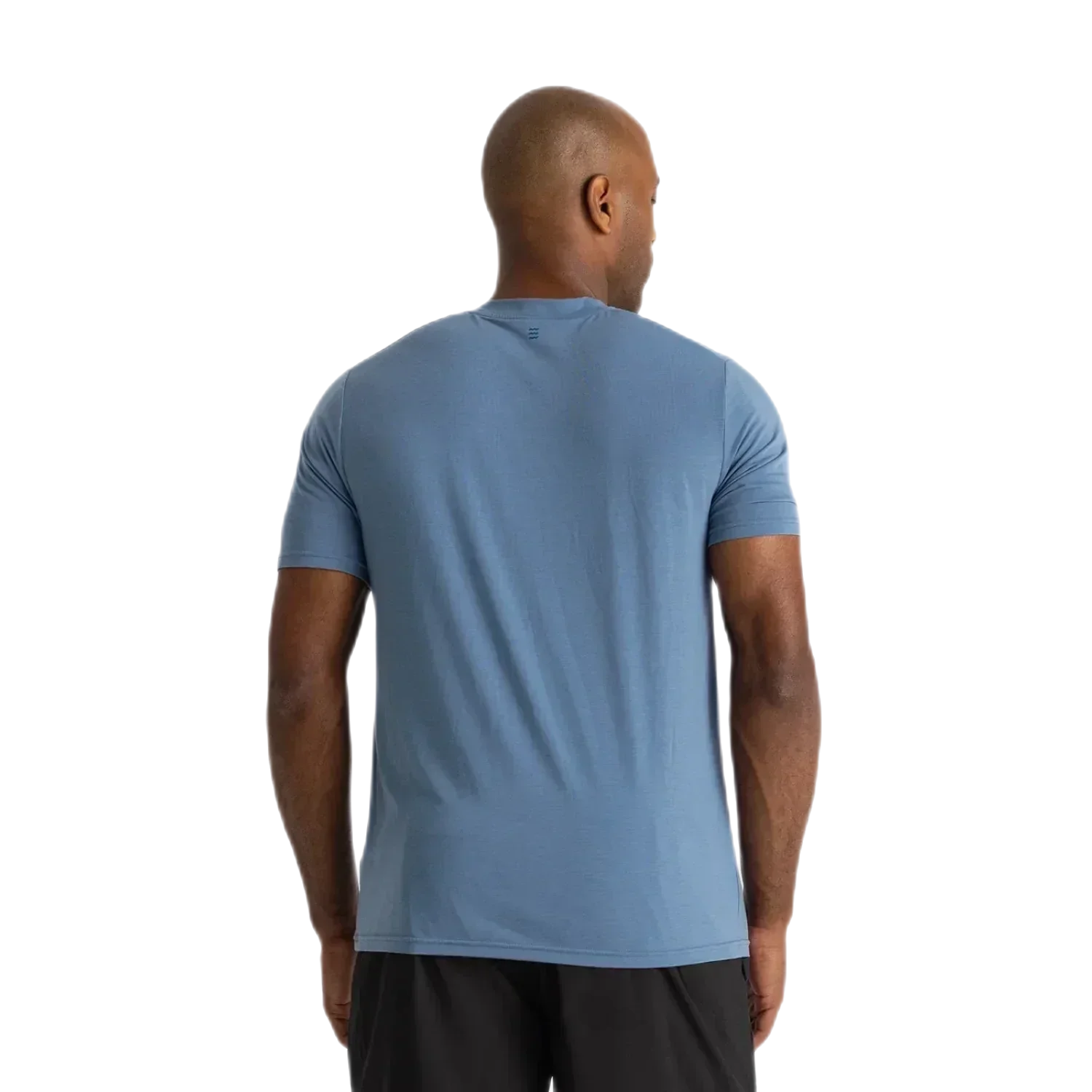 Free Fly Apparel 01. MENS APPAREL - MENS SS SHIRTS - MENS SS ACTIVE Men's Elevate Lightweight Tee BLUESTONE