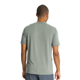 Free Fly Apparel 01. MENS APPAREL - MENS SS SHIRTS - MENS SS ACTIVE Men's Elevate Lightweight Tee AGAVE GREEN