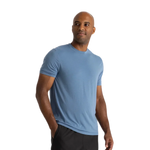 Free Fly Apparel 01. MENS APPAREL - MENS SS SHIRTS - MENS SS ACTIVE Men's Elevate Lightweight Tee BLUESTONE