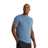 Free Fly Apparel 01. MENS APPAREL - MENS SS SHIRTS - MENS SS ACTIVE Men's Elevate Lightweight Tee BLUESTONE