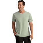 Free Fly Apparel 01. MENS APPAREL - MENS SS SHIRTS - MENS SS ACTIVE Men's Elevate Lightweight Tee DESERT SAGE