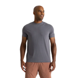 Free Fly Apparel 01. MENS APPAREL - MENS SS SHIRTS - MENS SS ACTIVE Men's Elevate Lightweight Tee SMOKE