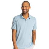 Free Fly Apparel 01. MENS APPAREL - MENS SS SHIRTS - MENS SS POLO Men's Elevate Polo BLUE FOG