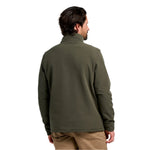 Free Fly Apparel 01. MENS APPAREL - MENS HOODIES|SWEATERS - MENS PO HOODY Men's Gridback Fleece Snap Pullover DARK FOREST