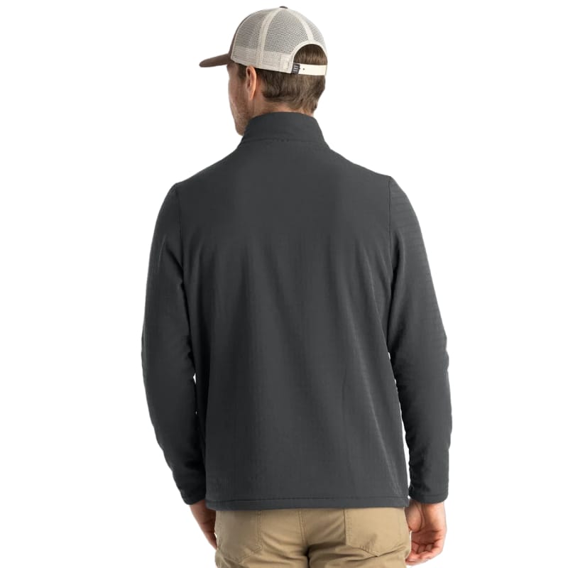 Men's Gridback Fleece Snap Pullover