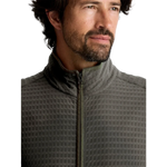 Free Fly Apparel 01. MENS APPAREL - MENS VEST - MENS VEST FLEECE Men's Gridback Fleece Vest DARK OLIVE