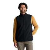 Free Fly Apparel 01. MENS APPAREL - MENS VEST - MENS VEST FLEECE Men's Gridback Fleece Vest BLACK