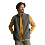 Free Fly Apparel 01. MENS APPAREL - MENS VEST - MENS VEST FLEECE Men's Gridback Fleece Vest DARK OLIVE