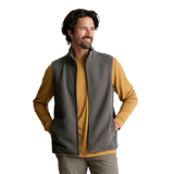 Free Fly Apparel 01. MENS APPAREL - MENS VEST - MENS VEST FLEECE Men's Gridback Fleece Vest DARK OLIVE