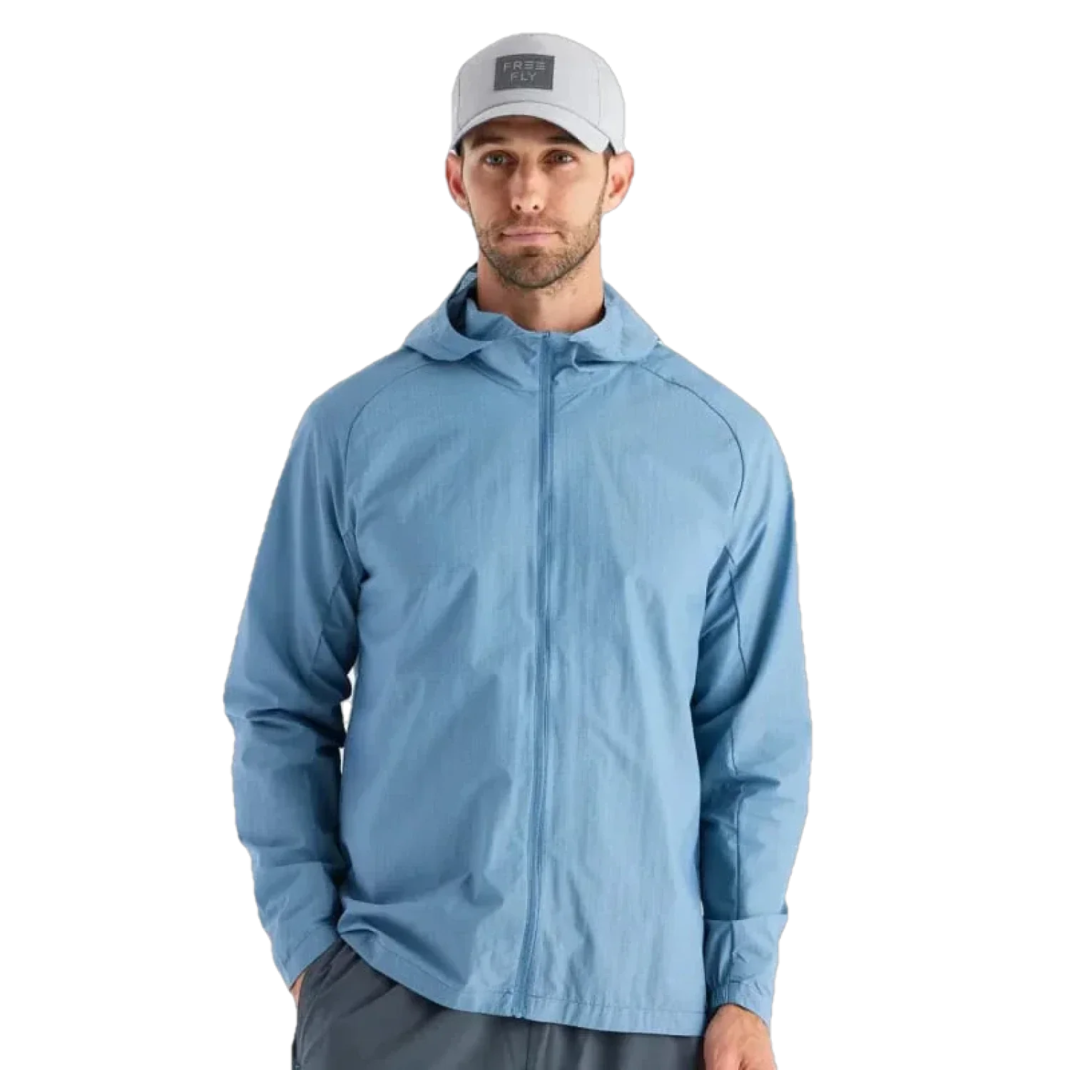 Free Fly Apparel 01. MENS APPAREL - MENS JACKETS - MENS JACKETS WIND Men's Headwind Jacket BLUE FOG