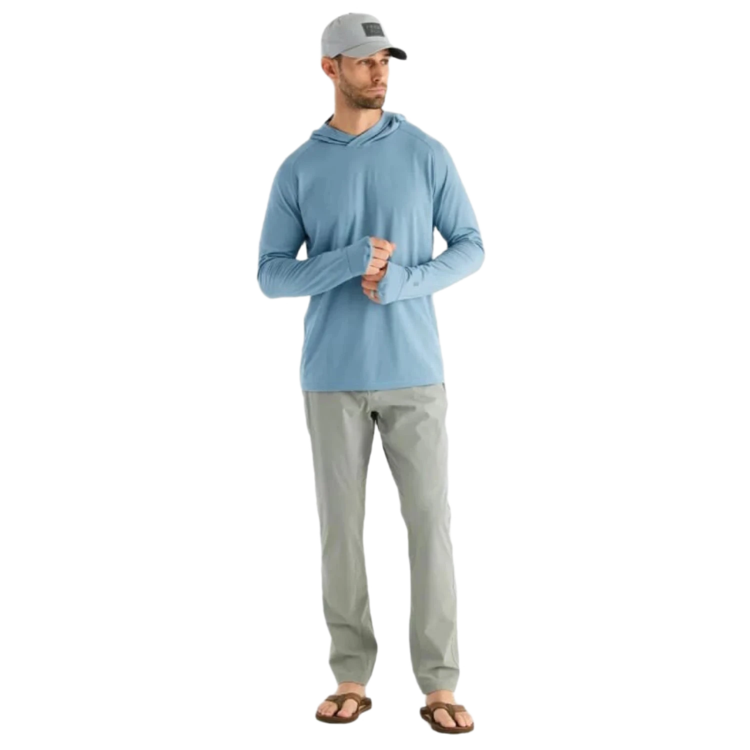 Free Fly Apparel 01. MENS APPAREL - MENS PANTS - MENS PANTS ACTIVE Men's Latitude Pants CEMENT