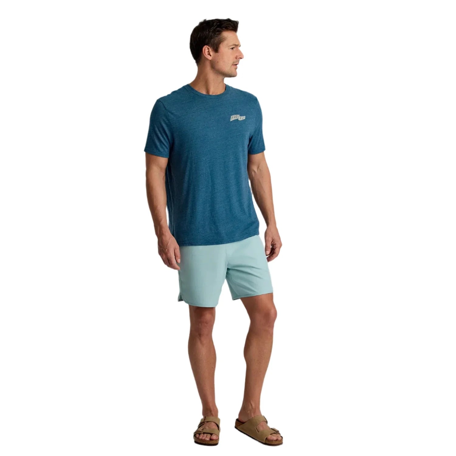 Free Fly Apparel 01. MENS APPAREL - MENS SHORTS - MENS SHORTS ACTIVE Men's Reverb Short OCEAN MIST