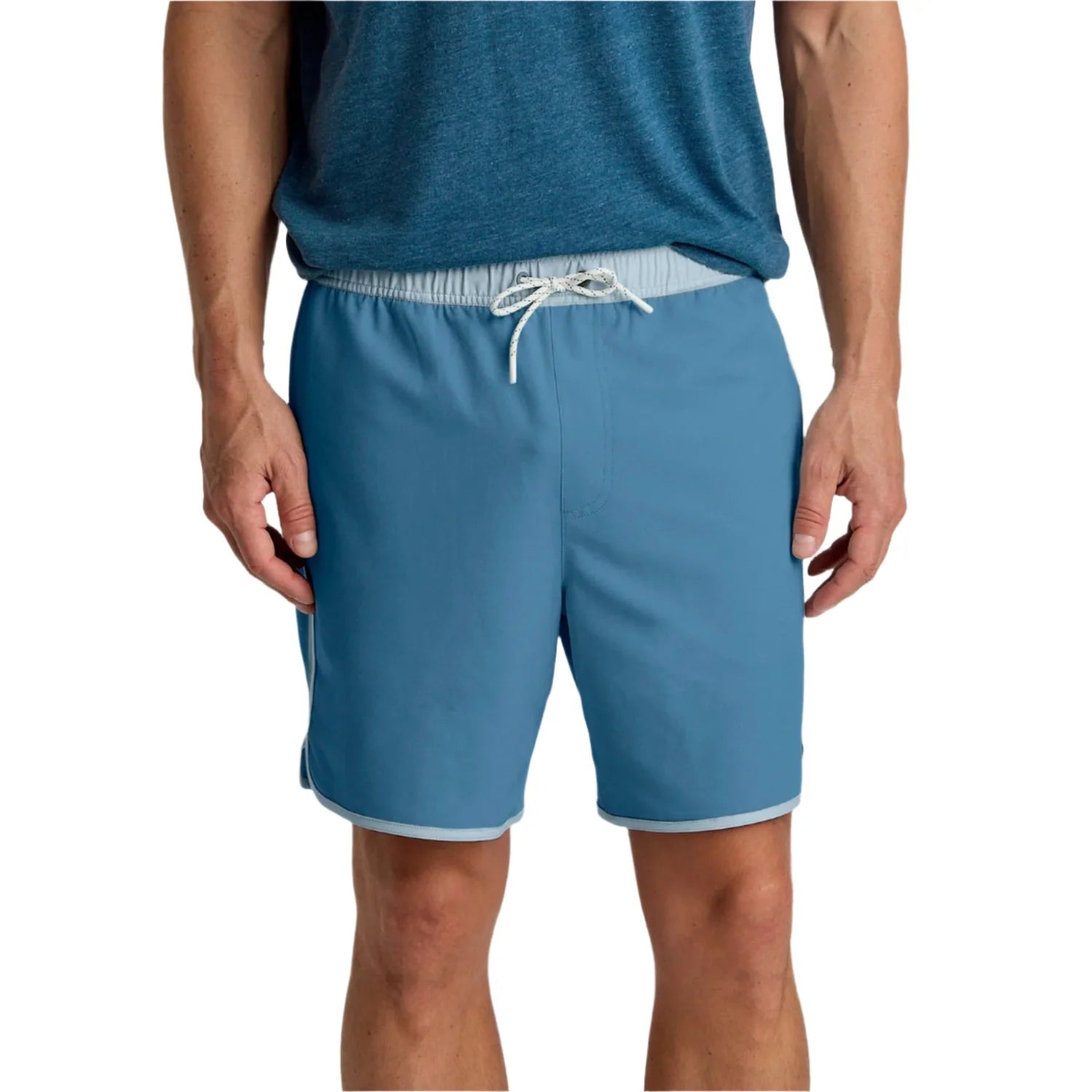 Free Fly Apparel 01. MENS APPAREL - MENS SHORTS - MENS SHORTS ACTIVE Men's Reverb Short PACIFIC BLUE