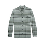 Free Fly Apparel 01. MENS APPAREL - MENS LS SHIRTS - MENS LS BUTTON UP Men's Seawool Flannel Shirt SAGEBRUSH STRIPE