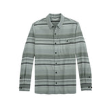 Free Fly Apparel 01. MENS APPAREL - MENS LS SHIRTS - MENS LS BUTTON UP Men's Seawool Flannel Shirt SAGEBRUSH STRIPE