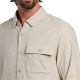Free Fly Apparel 01. MENS APPAREL - MENS LS SHIRTS - MENS LS BUTTON UP Men's Seawool Flannel Shirt SANDSTONE