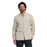 Free Fly Apparel 01. MENS APPAREL - MENS LS SHIRTS - MENS LS BUTTON UP Men's Seawool Flannel Shirt SANDSTONE