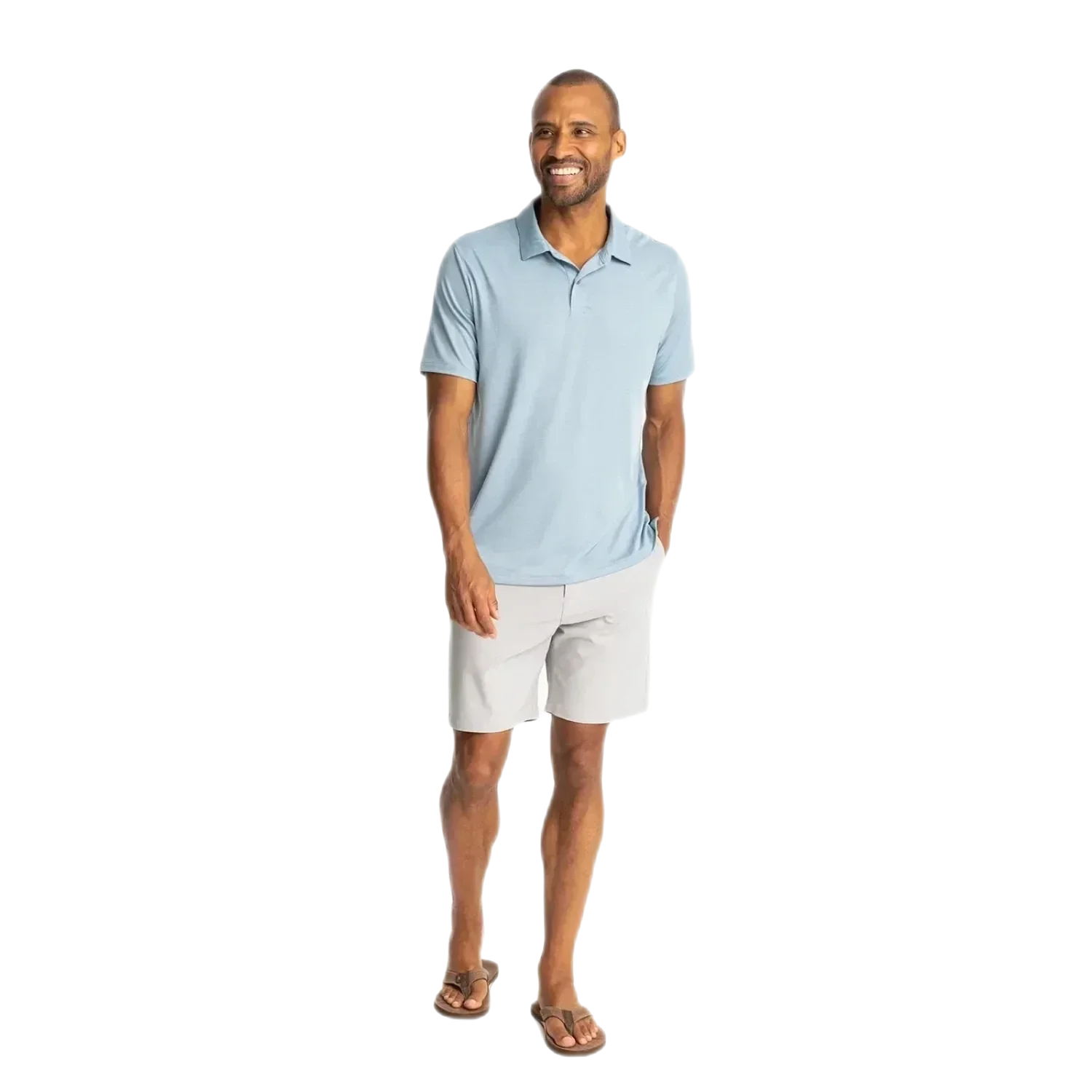 Free Fly Apparel 01. MENS APPAREL - MENS SHORTS - MENS SHORTS CASUAL Men's Tradewind Short CEMENT