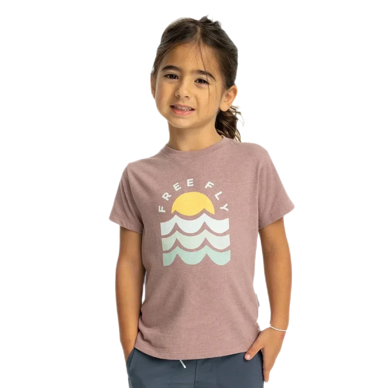 Free Fly Apparel KIDS|BABY - BABY - BABY TOPS Toddler Perfect Day Tee HEATHER FIG