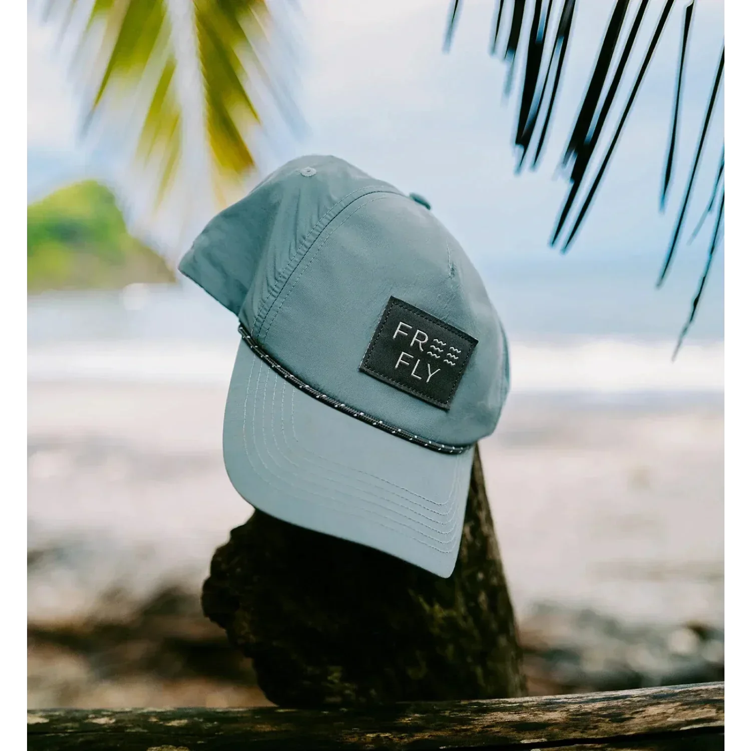 Free Fly Apparel 11. HATS - HATS BILLED - HATS BILLED Wave 5-Panel Hat STONE BLUE M