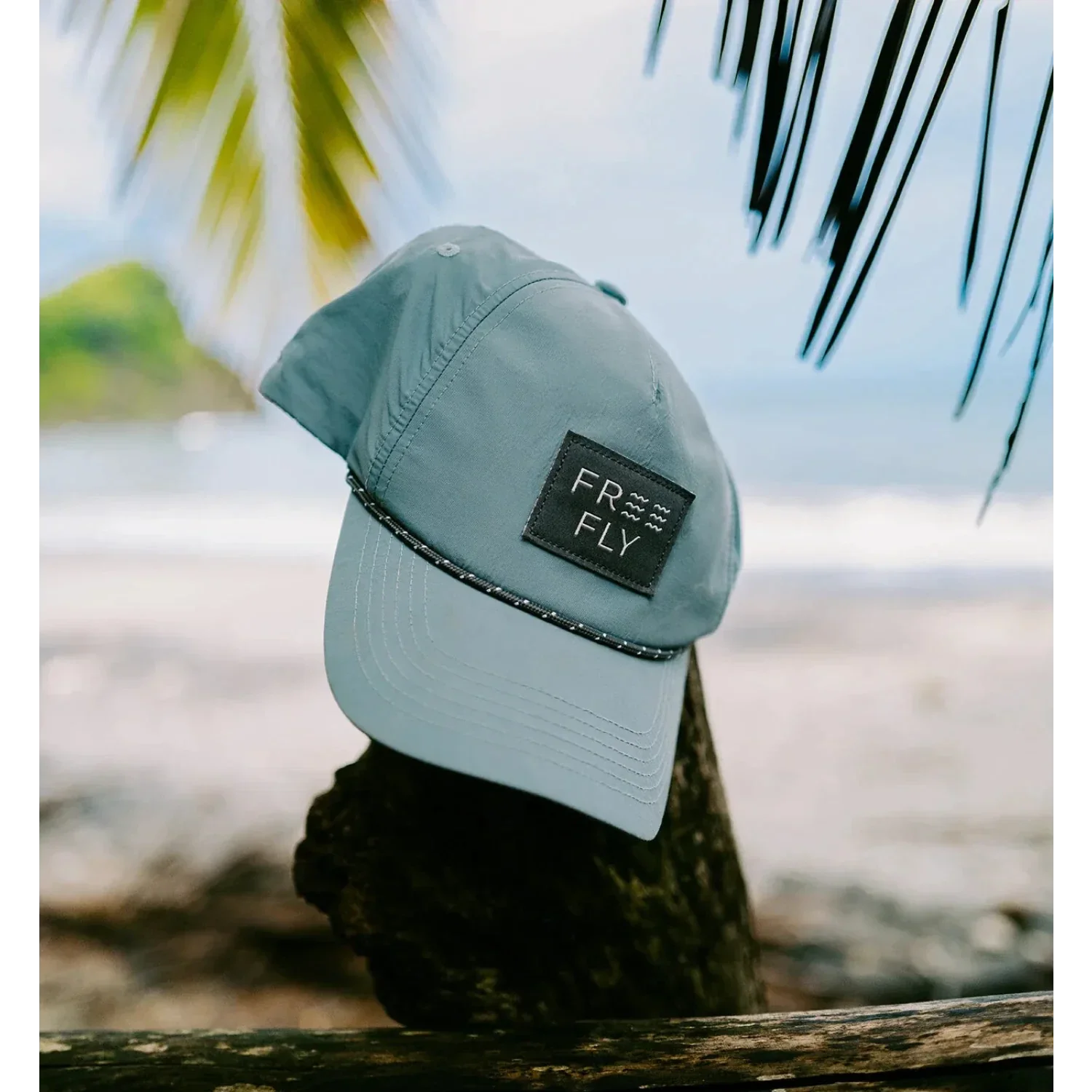 Free Fly Apparel 20. HATS_GLOVES_SCARVES - HATS Wave 5-Panel Hat STONE BLUE M