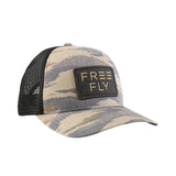 Free Fly Apparel 11. HATS - HATS BILLED - HATS BILLED Wave Trucker Hat CONGAREE CAMO OS