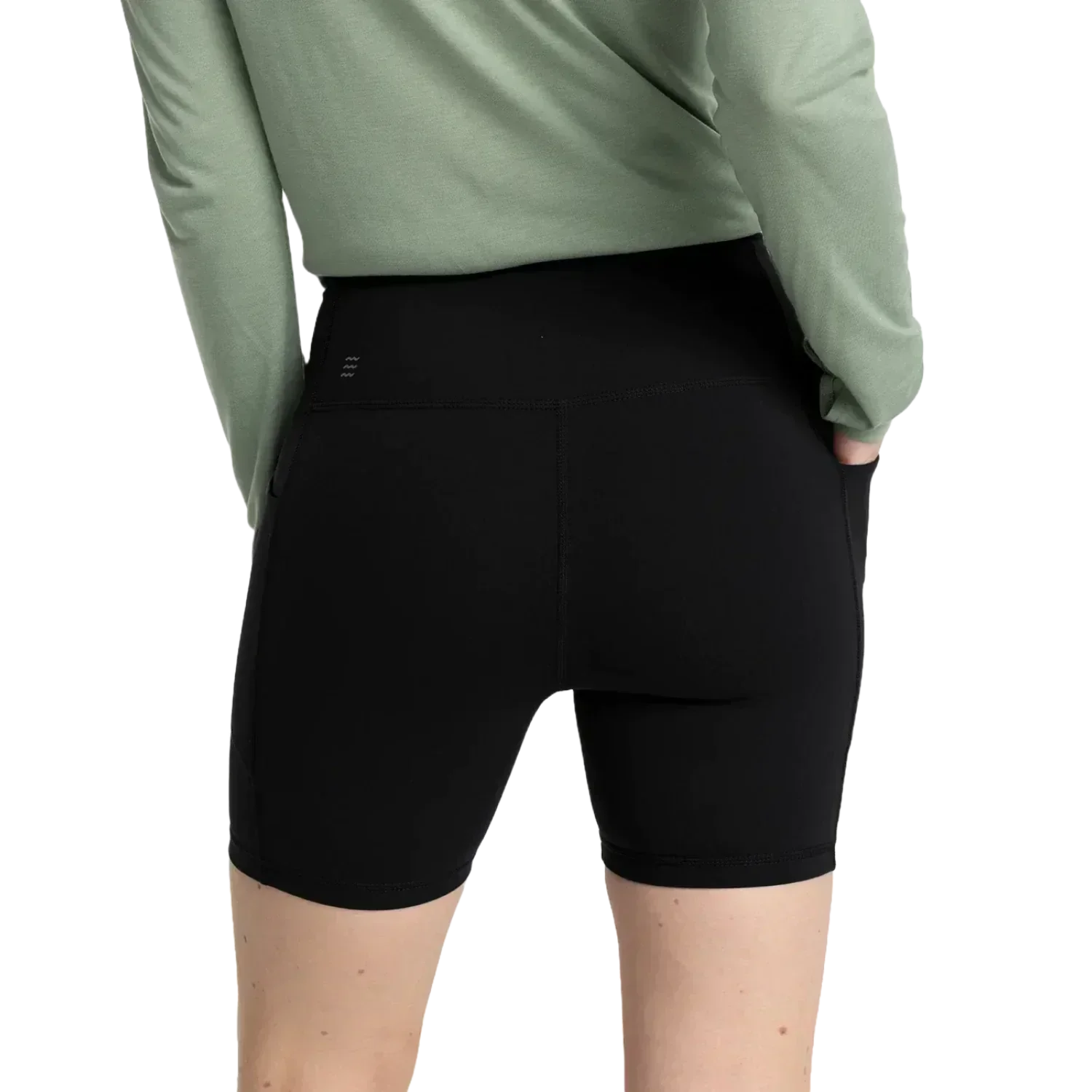 Free Fly Apparel 02. WOMENS APPAREL - WOMENS SHORTS - WOMENS SHORTS ACTIVE Women's All Day 6" Pocket Short BLACK