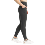 Free Fly Apparel 02. WOMENS APPAREL - WOMENS PANTS - WOMENS PANTS LEGGINGS Women's All Day 7/8 Pocket Legging BLACK SAND