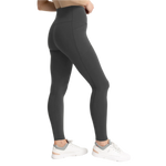 Free Fly Apparel 02. WOMENS APPAREL - WOMENS PANTS - WOMENS PANTS LEGGINGS Women's All Day 7/8 Pocket Legging BLACK SAND