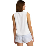 Free Fly Apparel 02. WOMENS APPAREL - WOMENS SS SHIRTS - WOMENS TANK CASUAL Women's Bamboo Current Tank WHITE