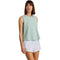 Free Fly Apparel 02. WOMENS APPAREL - WOMENS SS SHIRTS - WOMENS TANK CASUAL Women's Bamboo Current Tank OCEAN MIST