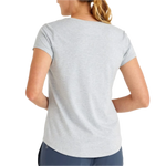 Free Fly Apparel 02. WOMENS APPAREL - WOMENS SS SHIRTS - WOMENS SS CASUAL Women's Bamboo Current Tee BAY BLUE