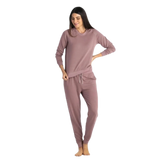 Free Fly Apparel 02. WOMENS APPAREL - WOMENS HOODIES|SWEATERS - WOMENS PO SWEATERS Women's Bamboo Lightweight Fleece Crew CANYON