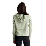 Free Fly Apparel 02. WOMENS APPAREL - WOMENS HOODIES|SWEATERS - WOMENS PO HOODY Women's Bamboo Lightweight Fleece Cropped Hoodie DESERT SAGE