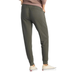 Free Fly Apparel 02. WOMENS APPAREL - WOMENS PANTS - WOMENS PANTS ACTIVE Women's Bamboo Lightweight Fleece Jogger FATIGUE