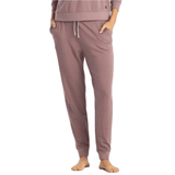 Free Fly Apparel 02. WOMENS APPAREL - WOMENS PANTS - WOMENS PANTS ACTIVE Women's Bamboo Lightweight Fleece Jogger CANYON