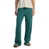 Free Fly Apparel 02. WOMENS APPAREL - WOMENS PANTS - WOMENS PANTS CASUAL Women's Bamboo Lightweight Fleece Wide Leg Pant SEA PINE