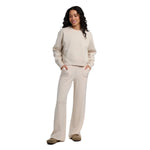 Free Fly Apparel 02. WOMENS APPAREL - WOMENS PANTS - WOMENS PANTS CASUAL Women's Bamboo Lightweight Fleece Wide Leg Pant STONE