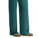 Free Fly Apparel 02. WOMENS APPAREL - WOMENS PANTS - WOMENS PANTS CASUAL Women's Bamboo Lightweight Fleece Wide Leg Pant SEA PINE