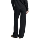 Free Fly Apparel 02. WOMENS APPAREL - WOMENS PANTS - WOMENS PANTS CASUAL Women's Bamboo Lightweight Fleece Wide Leg Pant HEATHER BLACK