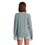 Free Fly Apparel 02. WOMENS APPAREL - WOMENS LS SHIRTS - WOMENS LS CASUAL Women's Bamboo Lightweight Long Sleeve II SLATE