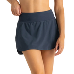 Free Fly Apparel 02. WOMENS APPAREL - WOMENS DRESS|SKIRT - WOMENS SKIRT ACTIVE Women's Bamboo-Lined Active Breeze Skort BLUE DUSK II