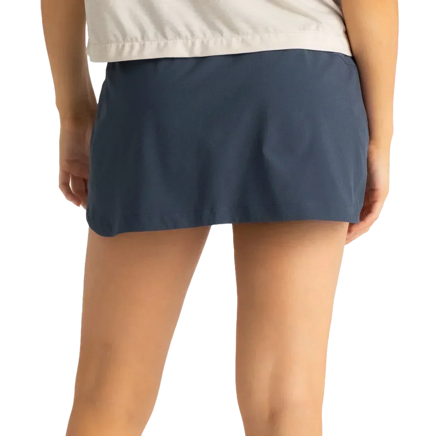 Free Fly Apparel 02. WOMENS APPAREL - WOMENS DRESS|SKIRT - WOMENS SKIRT ACTIVE Women's Bamboo-Lined Active Breeze Skort BLUE DUSK II