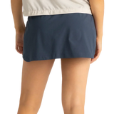 Free Fly Apparel 02. WOMENS APPAREL - WOMENS DRESS|SKIRT - WOMENS SKIRT ACTIVE Women's Bamboo-Lined Active Breeze Skort BLACK