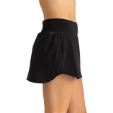 Free Fly Apparel 02. WOMENS APPAREL - WOMENS DRESS|SKIRT - WOMENS SKIRT ACTIVE Women's Bamboo-Lined Active Breeze Skort BLACK