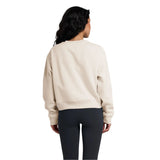 Free Fly Apparel 02. WOMENS APPAREL - WOMENS HOODIES|SWEATERS - WOMENS PO SWEATERS Women's Bamboo Northcoast Fleece Crew STONE