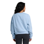 Free Fly Apparel 02. WOMENS APPAREL - WOMENS HOODIES|SWEATERS - WOMENS PO SWEATERS Women's Bamboo Northcoast Fleece Crew CLEAR SKY