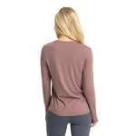 Free Fly Apparel 02. WOMENS APPAREL - WOMENS LS SHIRTS - WOMENS LS CASUAL Women's Bamboo Shade Long Sleeve II FIG