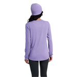 Free Fly Apparel 02. WOMENS APPAREL - WOMENS LS SHIRTS - WOMENS LS CASUAL Women's Bamboo Shade Long Sleeve II BRIGHT LAVENDER